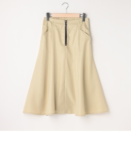 【AMI】フロントZIPマーメイドスカート