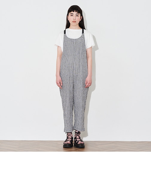【AMI】イージーサロペット＆Tシャツセット