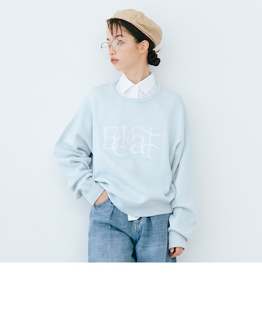 【AMI】リバーシブルニット