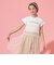 【AMI】2WAYチュールキャミインナーTシャツセット