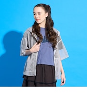 【AMI】ダンボールメッシュパーカ×Tシャツセット