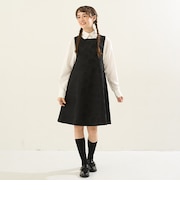 【AMI】リバーシブルジャンパースカート