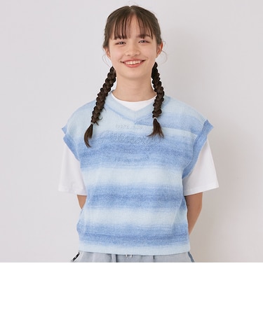 メッシュベストTシャツセット