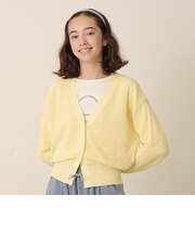 【Cuugal掲載】メッシュニットカーディガンロンTセット