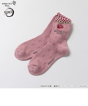 【鬼滅の刃】 竈門禰豆子クルーソックス