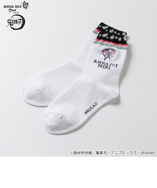 【鬼滅の刃】 胡蝶しのぶクルーソックス