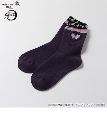 【鬼滅の刃】 胡蝶しのぶクルーソックス