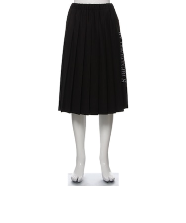 ロング丈プリーツスカート