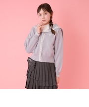 セーラーカーディガン＆ハイネックTシャツセット