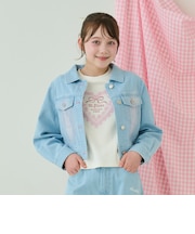 ふわっとスプレーライトデニムジャケット