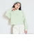【Reebok】クロップドハーフジップ