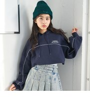 【LTXC】裏起毛クロップドパーカインナーセット