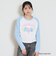 【ケアベア】【綿100％】ラグランクロップド長袖Tシャツ
