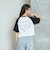 ハートラグラン五分袖Tシャツ