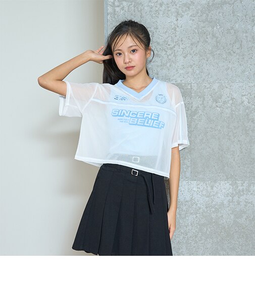 【LTXC】インナーツキメッシュT