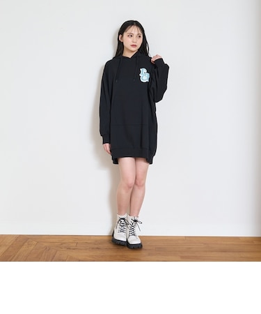 【GOODPRICE】サガラワンポパーカワンピース
