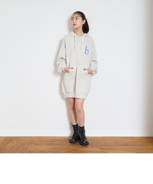 【GOODPRICE】サガラワンポパーカワンピース