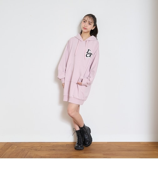 【GOODPRICE】サガラワンポパーカワンピース