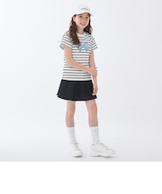 【リンク】色落ちしないデニム風スカート(ジュニア)