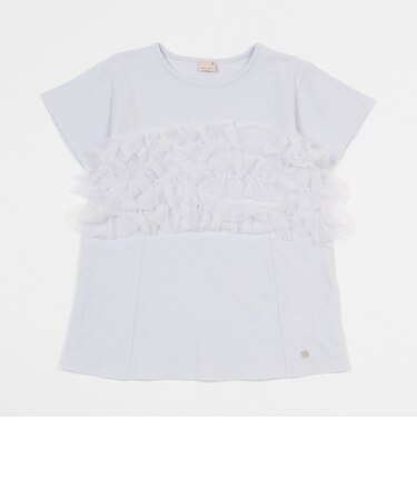 【リンク】チュールフリルAラインTシャツ(ジュニア)
