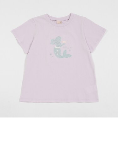 【防汚/リンク】キラキラモチーフTシャツ(ジュニアサイズ)