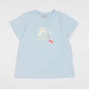 【防汚/リンク】キラキラモチーフTシャツ(ジュニアサイズ)