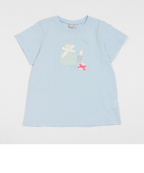 【防汚/リンク】キラキラモチーフTシャツ(ジュニアサイズ)
