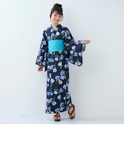 ガールズ フローラル浴衣