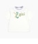 グラデプリント背中開き半袖Tシャツ