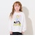 ガールイラスト長袖Tシャツ