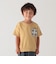 編みモチーフポケットＴシャツ