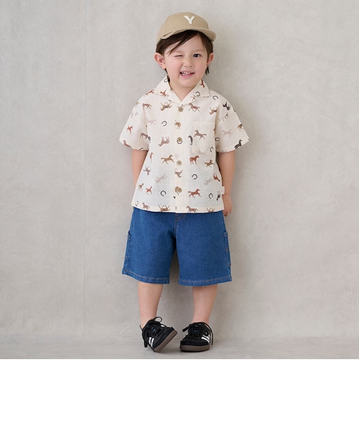 ペインターハーフパンツ