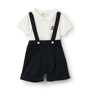 【POLO BCS】ポロシャツ＋サスつきパンツセット