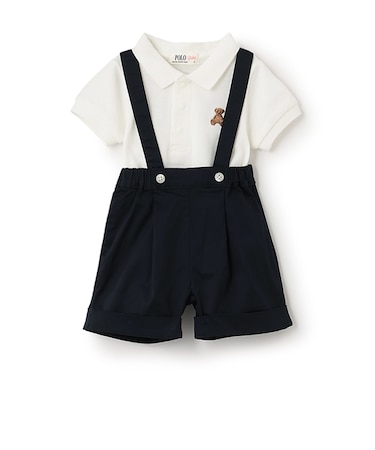 【POLO BCS】ポロシャツ+サスつきパンツセット