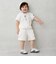 スクエア刺しゅうハーフパンツ