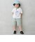 総柄ハーフパンツ
