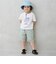 総柄ハーフパンツ