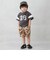 総柄ハーフパンツ