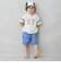 総柄ハーフパンツ