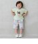 総柄ハーフパンツ