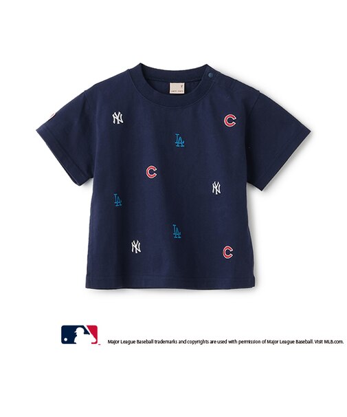 【MLB】3チーム刺しゅうTシャツ