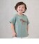 アップリケ車・ポニー半袖Tシャツ