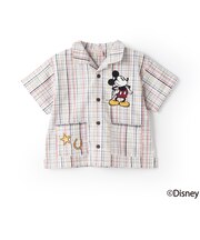 【Disney】開衿半袖シャツ