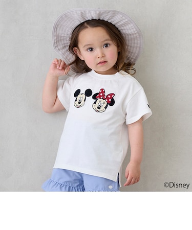 【Disney】モチーフキャラ半袖Tシャツ