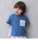 ギンガムポケット半袖Tシャツ