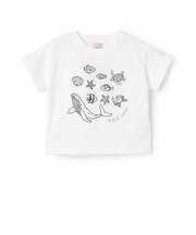 【接触冷感】海刺しゅう半袖Tシャツ(キッズサイズ)