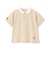 【接触冷感】ポロ衿配色半袖Tシャツ