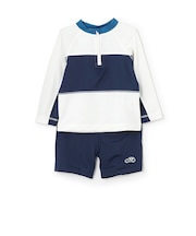 【SWIM】BOYSバイカラーセットアップ水着