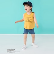 PEANUTSコラボ サーフプリントタンクトップ