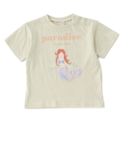 マーメイドシアーアップリケTシャツ